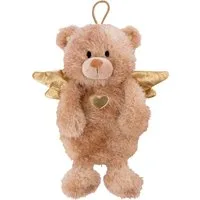 Nici Wärmflasche Schutzengel Bär La La Bearie, 2in1 - weiches Kuscheltier & Wärmflasche in einem