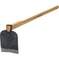 SHW Gartenhacke SHW Miltenberger Hacke mit Eschenstiel 135 cm, Selbstschärfendes Blatt