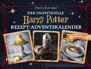 Der inoffizielle Harry-Potter-Rezept-Adventskalender. Hardcover-Ausgabe: 24 zauberhafte Leckereien. Mit Türchen zum Öffnen. Magische Koch- und Backrezepte ? Weihnachten mit Harry Ron und Hermine