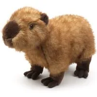 Uni-Toys Kuscheltier Capybara - 27 cm (Länge) - Wasserschwein - Plüschtier, zu 100 % recyceltes Füllmaterial