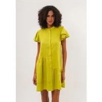 freshlions Jerseykleid Jolin (1-tlg) mit zarten Volantärmeln
