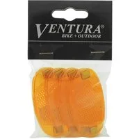 Ventura Fahrradreflektor Ventura Speichenstrahler diebstahlsicher 4 er Satz Speichenreflektor