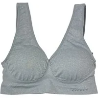 Dekker Bustier "Princess Dessous " Seamless Bustier/BH super Passform gefütterte Cup (Packung, 2 Stück) Logogschriftzug "Tina"