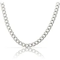 Made by Nami Panzerkette Hochwertige Halskette aus Edelstahl Herren & Damen Robuste Königskette, Gliederkette Halskette Cuban Link Chain