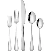 SinLaw Besteck-Set Besteckset aus Edelstahl, Messer, Gabel und Löffel Besteck Familie Set (60-tlg), 12 Personen, Geeignet für 12 Personen, 5 x 12 Besteckteile