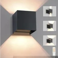 Nettlife LED Wandleuchte innen Modern Up Down Strahl G9, LED fest integriert, Warmweiß, für Flur Schlafzimmer Garten Treppenhaus Terrasse