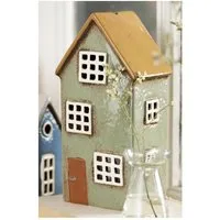 Ib Laursen Kerzenhalter Lichterhaus Teelichthalter Teelichthaus Windlicht Haus H21cm Ib