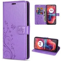 betterfon Handyhülle Handytasche für Motorola Moto G04 / G24 /E14 Klapphülle Klapphülle, Bookstyle-Hülle: Magnetverschluss 3 Kartenfächer & Standfunktion