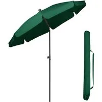 Sekey Balkonschirm 200 cm Sonnenschirm mit Schutzhülle für Balkon Garten, UV-Schutz 50+, LxB: 180,00x180,00 cm, Neigungswinkel und Höhe Verstellbar