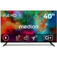 Medion® MD840002 LCD-LED Fernseher (100.3 cm/40 Zoll, 1080p Full HD, Pay-TV, CI+, Media Player, DVB-T Antenne)