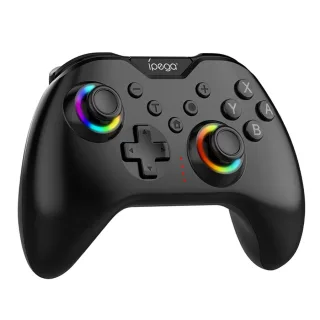 Ipega PG-SW123 Wireless bluetooth Game Controller with RGB Lighting Dual Motors Vibration Six Axis Motion Turbo Function