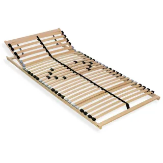 Sleepneo Lattenrost, Buche, Holz, 7-Zonen, 140x200 cm, Hergestellt in Deutschland, Blauer Engel, TÜV Süd, verstellbar, Schlafzimmer, Lattenroste