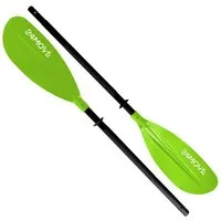 24Move Doppelpaddel, Stand Up Paddle Aluminium SUP-Paddel, (Winkelverstellung, universell einstellbar, verstellbar, 2-teilig, SUP-Paddel), für Paddelboards, Kajakboot und Ruderboot