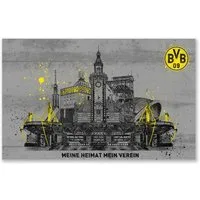 BVB Kunstdruck BVB-Kunstdruck Skyline 80x50 cm, Skyline (1 St)
