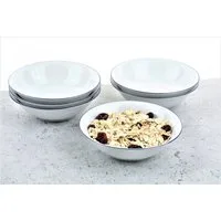 Retsch Arzberg Müslischale Heike Blaurand, Porzellan, (6-tlg), 6 Stück, Made in Germany