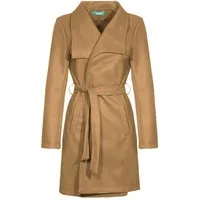 malito more than fashion Langmantel malito Damen Trenchcoat, schicker Wintermantel, klassische Jacke, langer Trenchcoat Longjacke Übergangszeit