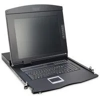 19" KVM Konsole 17"TFT 1Port, KVM-Switch