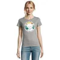 Blondie & Brownie T-Shirt Geh mir aus dem Weg du unnötiger Sozialkontakt Katze Damen Fun Shirt in vielen Farben