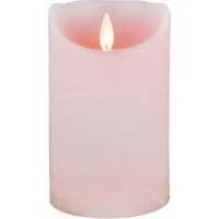 Coen Bakker Deco BV LED-Kerze LED Echtwachskerze Kerze 10 / 12,5 / 15 cm Timer Ø 7,5cm Wachskerze (1-tlg), große Farb- und Größenauswahl, Echtwachskerzen mit Timerfunktion