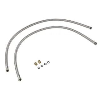 Grünbeck Schlauch-Set 707840 DN 20, Überwurfmutter 3/4"x3/4", 1,5 m, gerade/gerade