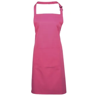Premier Damen/Frauen Farben Bip Schürze mit Tasche (Hot Pink)