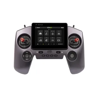 Frsky TWIN X Lite RII Dual 2.4GHz 24CH Built-in 4 Antennas Remote Controller with MC12 CNC Metal Gimbals LCD Screen Supp