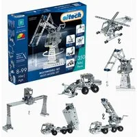 Eitech eitech Multimodell-Set 00905 Metallbaukasten, (Modellbau Spielzeug, 350 St., Bausatz für 6 Modelle), Konstruktionsspielzeug, Made in Germany