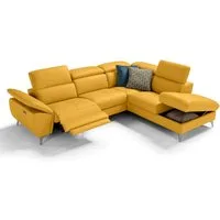 moebeloutlet.de Ecksofa Moebeloutlet.de–Italienisches Ledersofa mit Relaxfunktion Zürich, mit Relaxfunktion