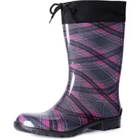 Ladeheid Damen Gummistiefel mit Stulpe LA-968 Gummistiefel