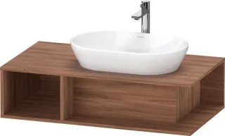 Duravit D-Neo Konsolenwaschtischunterbau wandhängend Nussbaum Matt 1000x550x260 mm - DE495907979 DE495907979