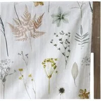 Chic Antique Tischdecke Chic Antique Aix Tischdecke Creme mit Blumendruck