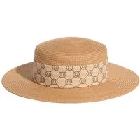 LIPSY Strohhut Lipsy Hut aus Papier und Raffia mit Monogramm (1-St)