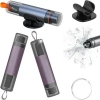 Happy Home Hammer 2Pack Notfall- und Sicherheitswerkzeug Nothammer Auto Glasbrecher