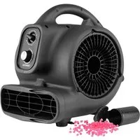 XPOWER Bodenventilator P-250DT Aromatherapie-Luftzirkulator Gebläse Slipper Getriebe 3H-Timer, Gleichstrom-bürstenloser Motor, Gangschaltung, 8Oz Aromaperlen