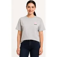 ONLY Kurzarmshirt ONLVIVVI LIFE S/S LOVELY TOP JRS Baumwolle, regular fit, Rundhals