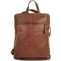 Samantha Look Cityrucksack, echt Leder, Made in Italy