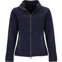 Blue Wave Fleecejacke Marcy Damen Jacke Marcy in moderner Streifenoptik mit Stehkragen