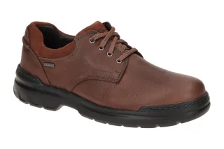 Clarks Rockie Walk GTX Herrenschuhe 26173465 7 - Braun Dark Tan wasserdicht