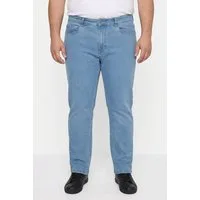 Men Plus 5-Pocket-Jeans Jeans FLEXLASTIC® Denim. 5-Pocket Straight Fit