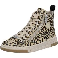 Rieker Schnürboots High Top Sneaker, trendy Stiefelette mit seitlichem Reißverschluss
