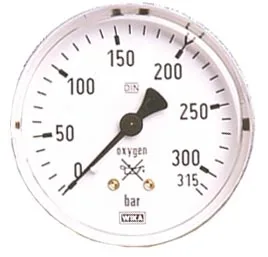 ELMAG Flaschendruckmanometer (Sauerstoff) - 54130