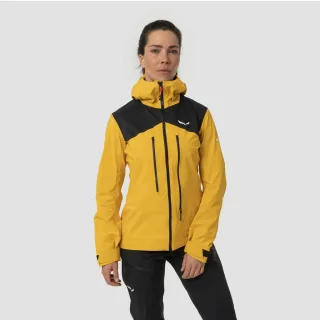 SALEWA - Ortles 3L Powertex Jacke Damen - Gelb (Gr.36)