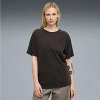 PUMA T-Shirt ESS ELEVATED RELAXED WASH TEE lockere Passform, Kurzarm, für Alltag, Rundhalsausschnitt