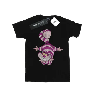 Disney - "Alice In Wonderland Cheshire Cat Upside Down" T-Shirt für Herren (Schwarz)