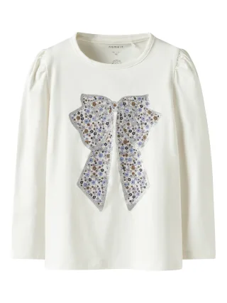 NAME IT - NMFTALLY LS TOP Cloud Dancer - Gr. - 92