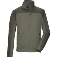 Killtec Strickjacke KOS 42 MN FLX JCKT Sportive Colourblock-Jacke, Kinnschutz, verschließbare Taschen
