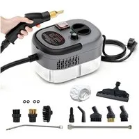 AIBISTAR Dampfreiniger Hand-Dampfreiniger 2500W, 1,2L, 10s Aufheizung, Küchenreiniger, 2500 W, Handdampfreiniger Ideal für Boden, Küche, Bad, Fenster & Auto