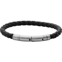 Fossil Lederarmband Braided Leather Bracelet, aus echtem Leder