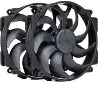 NF-A14x25r G2 PWM Sx2-PP chromax.black, Gehäuselüfter schwarz, 140 mm