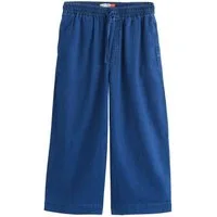 Next Schlupfjeans Leichte, verkürzte Schlupfjeans mit weitem Bein (1-tlg)